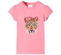Kids' T-shirt Neon Pink 128
