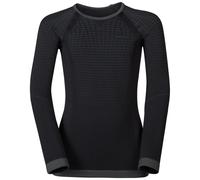 Odlo Kids Functional Underwear Long Sleeve Shirt PERFORMANCE WARM, black - odlo graphite grey, 152/164