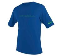 O'Neill Wetsuits Unisex Youth Youth Basic Skins Short Sleeve Sun Shirt, Pacific, 16 UK