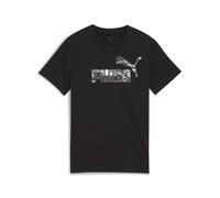 Kid's T-shirt Puma Ess Camo Noir 10 ans