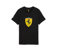 Kid's T-shirt Puma Ferrari Colored Big Shield Noir 6 ans