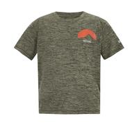 Kid's T-shirt Regatta Alvarado Vert 3/4 ans