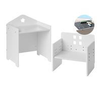 Kids Table and Chair Set ELANORA White Montessori
