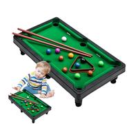 Kids Table Pool - Portable Billiard Play Set, Indoor Desktop Pool Table with Balls, Cue Sticks | Funny Mini Billiard Game for Girls, Kids, Home, Family, Party, Entertainment, Gesc