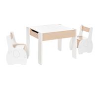 Kids Table with Chairs LOYD White