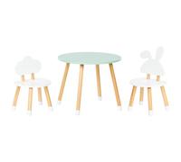 Kids Table with Chairs ROBIN White