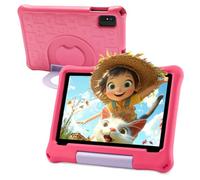 Kids Tablet 10 Inch, Android 15 Tablet for Kids, 8GB RAM + 64GB Storage, Octa-Core, WiFi 6, 5000mAh Battery, Pre-installed Kids Apps, Parental Control, EVA Protective Case, Tablets for Kids 6-12