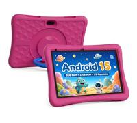 Kids Tablet 10 Inch Android Tablet for Kids Comes with a Shock-Resistant Protective Case, 8GB RAM 32GB ROM Tablets Supports 1TB MicroSD, 6000mAh Battery Dual Cameras 5G Wifi6 Android Tablets with Case