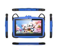 Kids Tablet 7 Inch, Android Tablet For Kids, with WiFi, Bluetooth, Dual Camera, App Pre-Installed, Case, Kids Shockproof wit