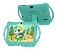 Kids Tablet 7 inch for Boys Girls Android Tablets for Kids, 4GB RAM 32GB ROM Toddler Tablet, WIFI Bluetooth, Safety Eye IPS Screen, Parental Control, Dual Camera Shockproof Case for Educational Games