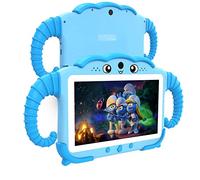 kids tablet 7 inch for kids 3-7 tablets 32gb with YouTube case, WiFi dual camera, Android learning software installed, parental control for 3-12 boys and girls