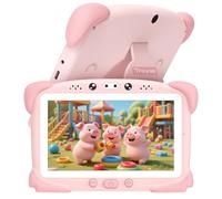 Kids Tablet 7 inch Toddler Children Learning Tablet with WiFi, Parental Control, Education Learning Apps, Yutube, Tablets for Toddlers Ages 3 to 14 (Pink)