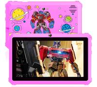 Kids Tablet 7 inch Toddler Tablet for Kids 3-7 32GB Android Tablets for Toddlers with Case WiFi Parental Control Dual Camera GMS Certified Toddler Learning Tablets Chritmas Gifts for Children (Pink)