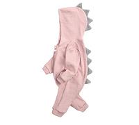 Kids Tales Baby Boys Girls Dinosaur Hoodie Romper Toddler Long Sleeve Zipper Jumpsuits One Piece Outfit