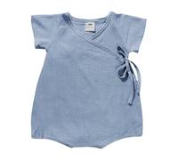 Kids Tales Baby Boys Japanese Romper Toddler Summer Linen Kimono Robes Muslin Bodysuit Overall One Piece
