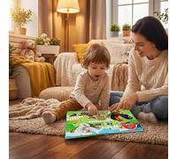 Kids Talking Book - Rechargeable Interactive Word Learning Toy,Talking Book Of Real Sounds | for Kid Traveling Schools Car Kindergarten Home