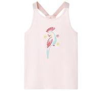 Kids' Tank Top Sleeveless Children's Camisole Undershirt Vest Soft Pink 116