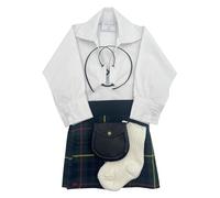 Kids Tartan Kilt Outfit, Unisex, 2-4 Years (Stewart Hunting, 3-4 Years)
