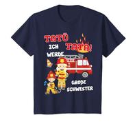 Kids Tatü Tata Fire Brigade Car Fire Engine - Big Sister T-Shirt