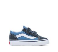 Kids TD Old Skool V Low Top Trainers with Touch 'n' Close Fastening blue/black