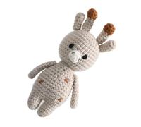 Kids Teething Toy, Soft Crochet Rattle, Crochet Baby Rattle, Eco-Friendly, Handmade, 12cm/16cm/14cm for Your Child to Alleviate Discomfort While Also Enjoying The Toy Sound