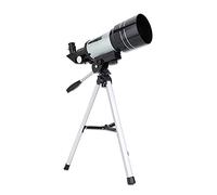 Kids Telescope 150x Maximum Magnification Telescope 3x Barlow Lens Aluminum Alloy Construction Astronomical Enthusiasts for Beginning Astronomer Children