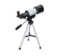 Kids Telescope, 70 Mm Aperture 300mm Astronomical Refracting Telescope with Portable Tripod, 1.5X Erecting Eyepiece and 3X Barlow Lens, for Beginning Astronomer, Children