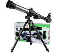 Kids Telescope, Educational Science Toy Telescope for Kids Beginners, with Tripod 20X 30X 40X Magnification Eyepieces, M