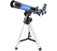 Kids Telescope for Adults Astronomy Beginners,40mm Aperture 400mm Focal Length AZ Mount Astronomical Refracting Telescop