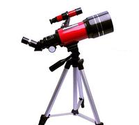 Kids Telescope Portable Travel Telescope with Tripod Astronomical Refractor Telescope High Magnification to View Moon, Star and Planet for Children and Astronomy Beginners