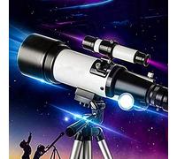 Kids Telescope,Telescopes For Astronomy Beginners,50-100mm Caliber Mount Astronomical Refracting Telescope For Kids,Travel Telescope With Tripod,Carry Bag And Eyepiece good (Packag