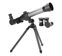 Kids Telescope Tripod - Optical Refractor Scope, HD Eyepiece Viewing Kit With Adjustable Stand | Portable Astronomy Monocular For Watching Moons Stars Planets Landscapes Wildlife Nature Sightseeing As