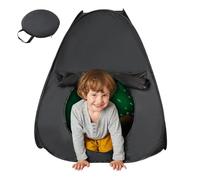 Kids Tent Indoor, Sensory Tent Foldable ＆ Portable Black Out Easy to Setup Calm Down Corner Kids Indoor for Relieving Children's Stress Anxiety and Improve, Black Out