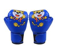 Kids Thai Gloves Kickboxing Gloves - PU Leather Cartoon Pattern Junior Mitt Training,Training Sparring Gloves Age 3-12 Years, Youth, Boys and M