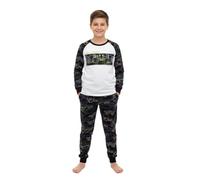 Kids The Future Black Pyjamas - PJS 153 Black._7-8