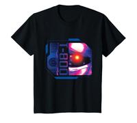 Kids The Terminator T-800 Eye Retro Kids T-Shirt