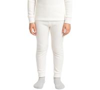 Kids Thermal Bottoms - Boys Thermal Long Johns Winter Warm Underwear, Soft Fleece-Lined Base Layer Pants, Lightweight and Comfortable, Ideal for Outdoor Activities White - Bottom 12 - 13 Years