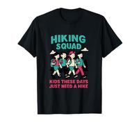 Kids These Days Just Need A Hike Retro Hiking Squad Design T-Shirt