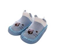 Kids Thick Socks Shoe Size 2 First Girls The Non- Boys Floor Baby Shoes 6-12 Months Boy (Blue, 4 Toddler)