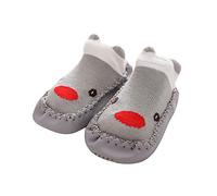 Kids Thick Socks Shoe Size 2 First Girls The Non- Boys Floor Baby Shoes 6-12 Months Boy (Grey, 3 Toddler)