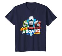 Kids Thomas T-Shirt, Official, All Aboard, Multiple Colours T-Shirt
