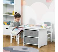 Kids Three-Piece Table and Chairs Set