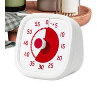 Kids Timer - 60-Minute Visual Timer for Toddler - Silent Clock Self-Discipline Time Management Tool for Toddler Adults Students Teachers, Cooking Work School Classroom Home