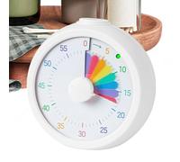 Kids Timer: Compact Spectrum Clock, Silent Planning Indicator, Learning Pace Monitor, Creative Daily Tasks Organizer | For Group Practice Sessions