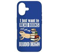 Kids Tiny Dinosaur Read Books & Pet My Bearded Dragon Lover Case for iPhone 17