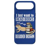Kids Tiny Dinosaur Read Books & Pet My Bearded Dragon Lover Case for iPhone Air