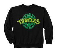 Kids TMNT Kids Turtle Logo Heroes Half Shell 80s Cartoon Vintage Sweatshirt
