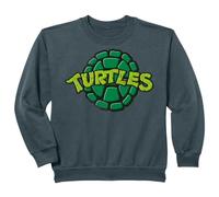 Kids TMNT Kids Turtle Logo Heroes Half Shell 80s Vintage Cartoon Sweatshirt