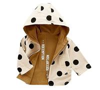 Kids Toddler Baby Girls Boys Winter Warm Cotton Long Sleeve Clothes Coat Winter Coat Girls Size 6 (Khaki, 12-18 Months)