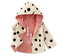 Kids Toddler Baby Girls Boys Winter Warm Cotton Long Sleeve Clothes Coat Winter Coat Girls Size 6 (Pink, 12-18 Months)